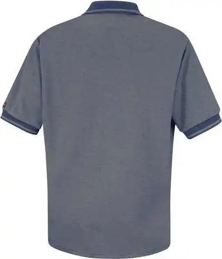 Red Kap Sk52 Performance Knit Twill Shirt - Mg-moss Green Navy