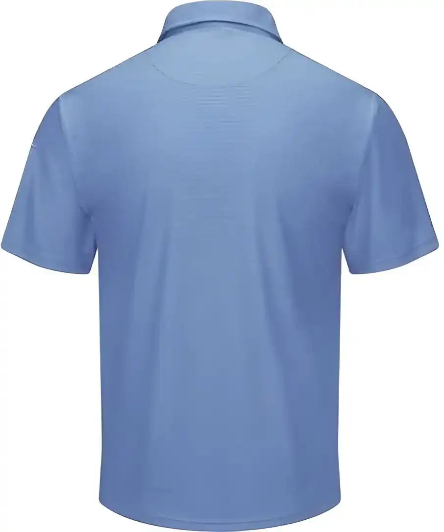 Red Kap Sk90 Performance Knit Flex Series Pro Polo Medium Blue