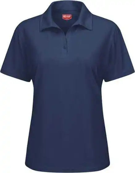 Red Kap Sk91 Women’s Performance Knit Flex Series Pro Polo Navy