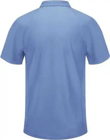 Red Kap Sk92 Performance Knit Flex Series Active Polo - Medium Blue