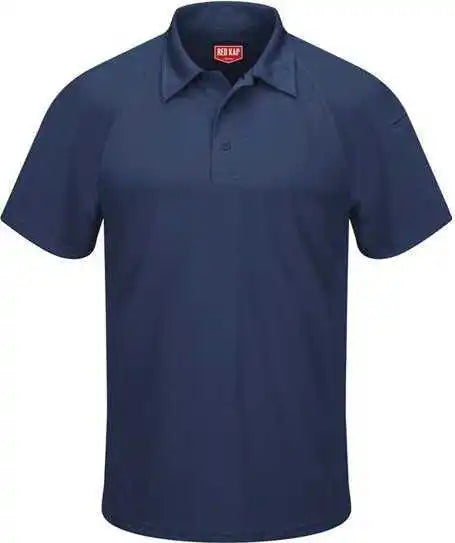 Red Kap Sk92 Performance Knit Flex Series Active Polo Navy