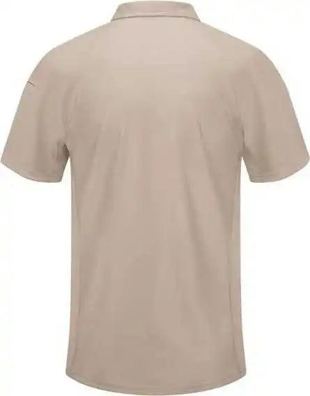Red Kap Sk92 Performance Knit Flex Series Active Polo - Tan