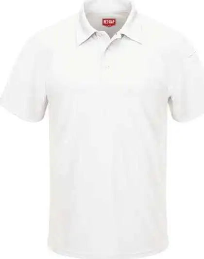 Red Kap Sk92 Performance Knit Flex Series Active Polo - White