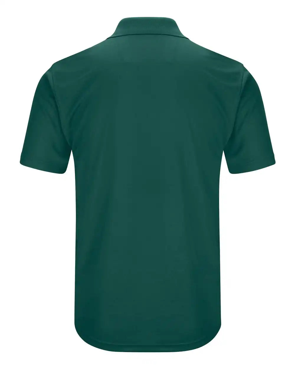 Red Kap Sk96 Short Sleeve Performance Knit Pocketless Core Polo - Hunter Green - s