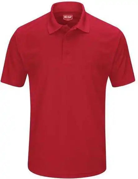 Red Kap Sk96 Short Sleeve Performance Knit Pocketless Core Polo