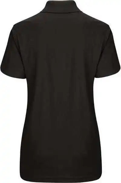 Red Kap Sk97 Women’s Short Sleeve Performance Knit Pocketless Core Polo Black