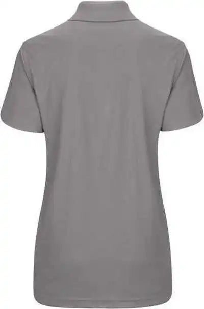 Red Kap Sk97 Women’s Short Sleeve Performance Knit Pocketless Core Polo Gray