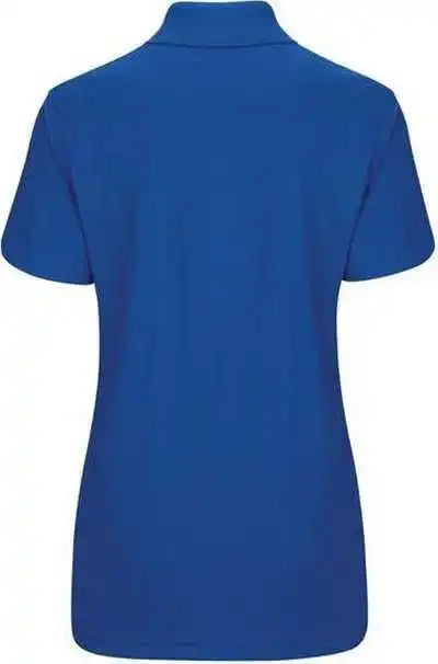 Red Kap Sk97 Women’s Short Sleeve Performance Knit Pocketless Core Polo Royal