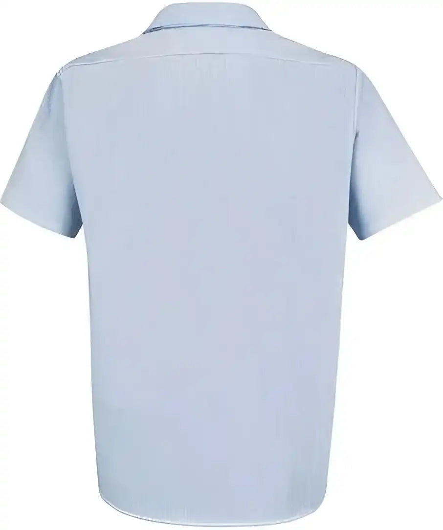 Red Kap Sl20 Industrial Stripe Work Shirt Blue White