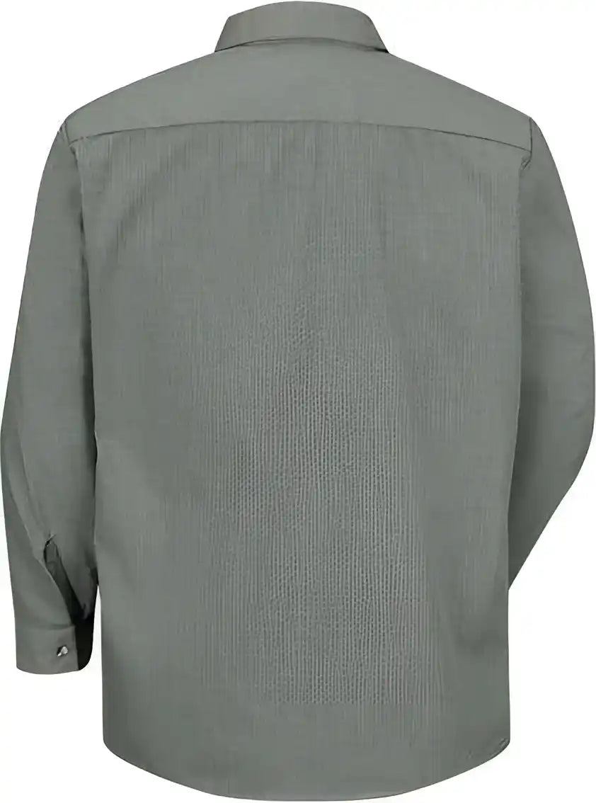 Red Kap Sp10 Premium Long Sleeve Work Shirt Hk Hunter Green Khaki