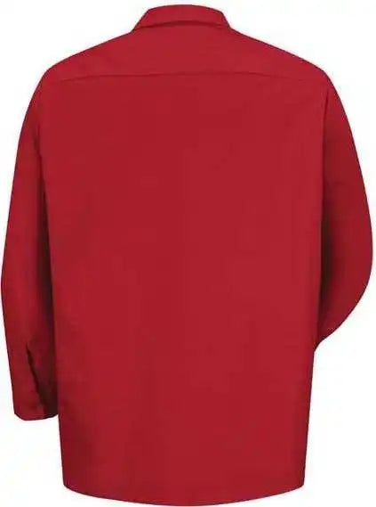 Red Kap Sp14l Industrial Work Shirt Long Sizes
