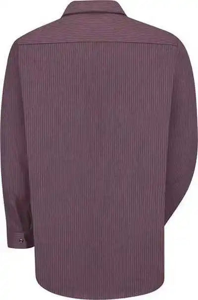 Red Kap Sp14l Industrial Work Shirt Long Sizes - Rc - Charcoal