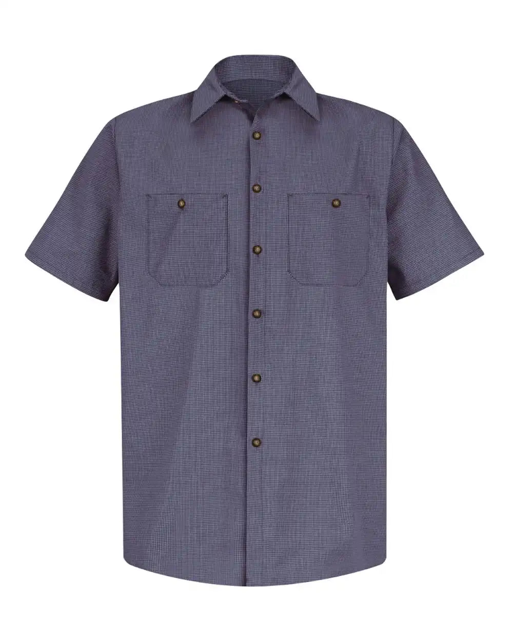 Red Kap Sp20 Premium Short Sleeve Work Shirt - Ex-blue Charcoal - Ex-blue/ / s