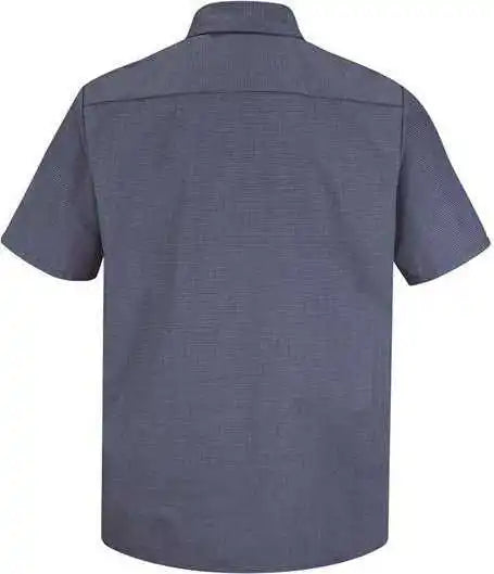 Red Kap Sp20 Premium Short Sleeve Work Shirt Ex Blue Charcoal