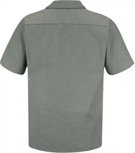 Red Kap Sp20 Premium Short Sleeve Work Shirt Hk Hunter Green Khaki