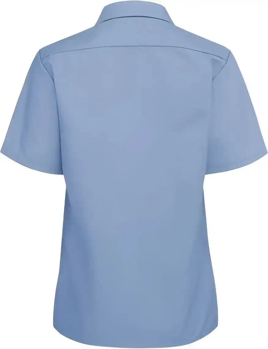 Red Kap Sp23 Women’s Industrial Work Shirt Light Blue