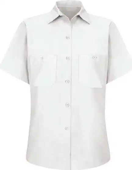 Red Kap Sp23 Women’s Industrial Work Shirt White