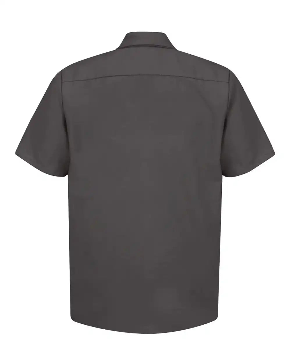 Red Kap Sp24 Industrial Short Sleeve Work Shirt - Charcoal - s