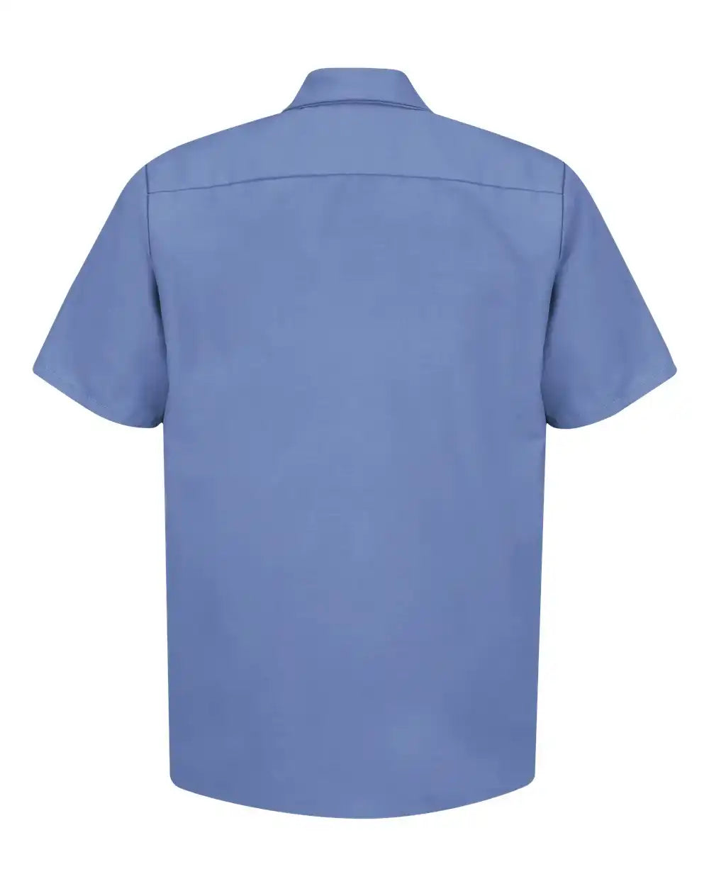 Red Kap Sp24t Industrial Short Sleeve Work Shirt - Tall Sizes - Petrol Blue - 5xlt