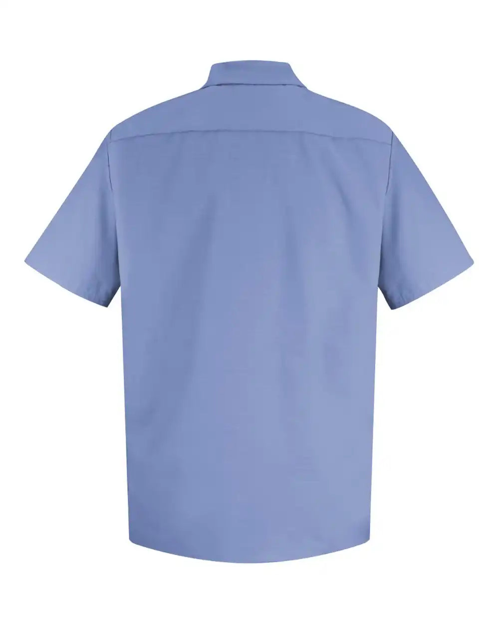 Red Kap Sp26 Specialized Short Sleeve Pocketless Work Shirt - Light Blue - s