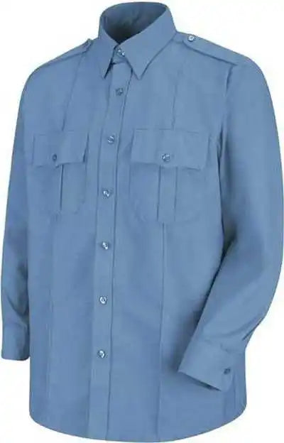 Red Kap Sp36 Long Sleeve Security Shirt - Medium Blue - 323