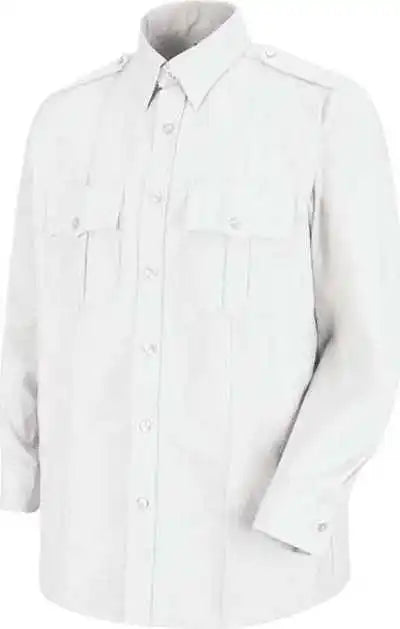Red Kap Sp36 Long Sleeve Security Shirt White 345