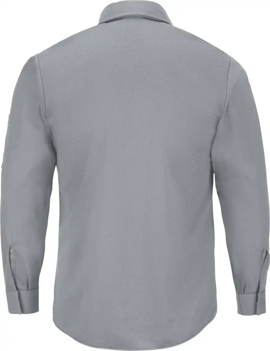 Red Kap Sp3a Pro Airflow Long Sleeve Work Shirt - Grey - s