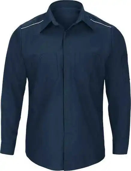 Red Kap Sp3a Pro Airflow Long Sleeve Work Shirt - Navy