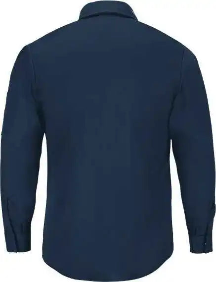 Red Kap Sp3a Pro Airflow Long Sleeve Work Shirt - Navy