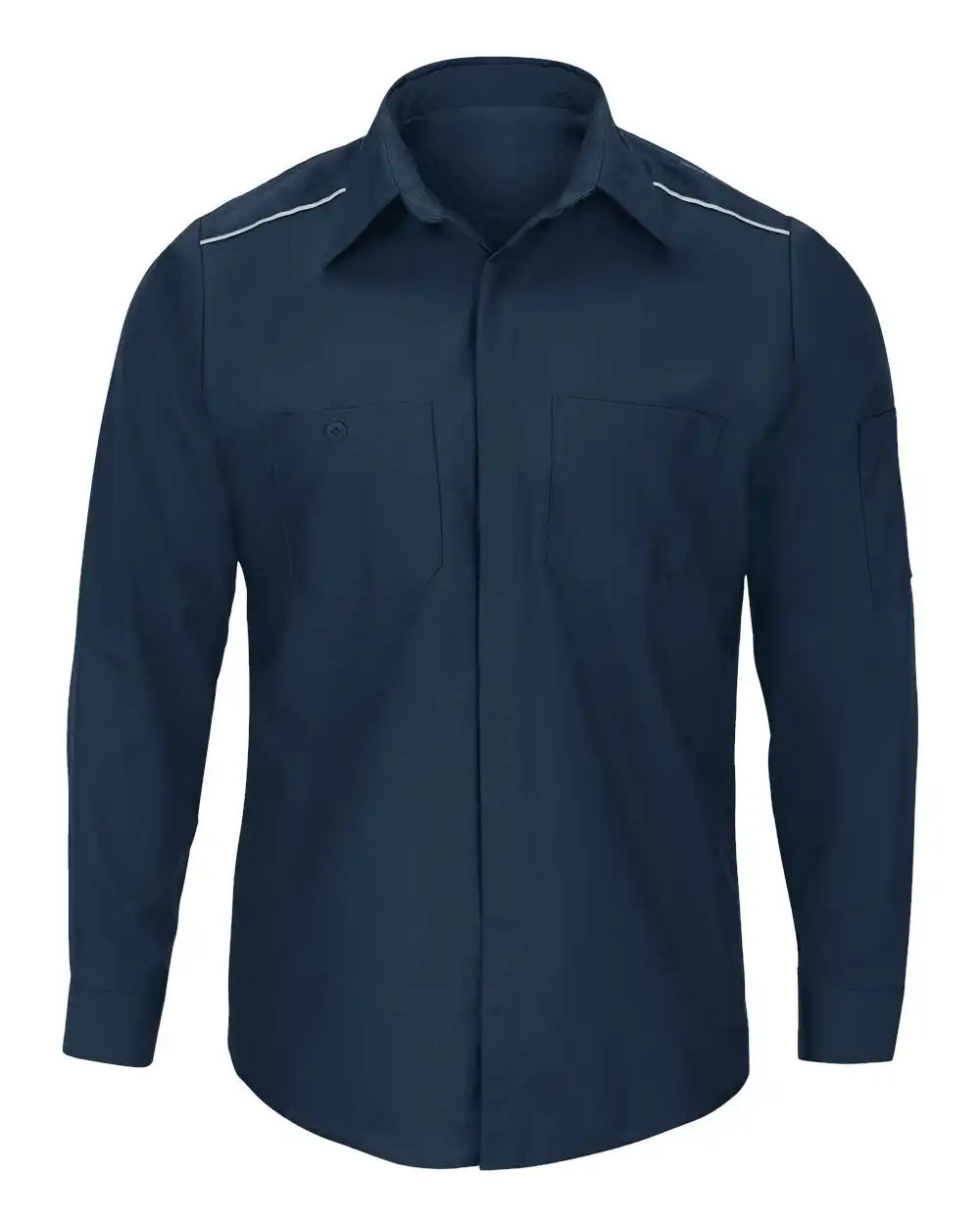 Red Kap Sp3a Pro Airflow Long Sleeve Work Shirt - Navy - s