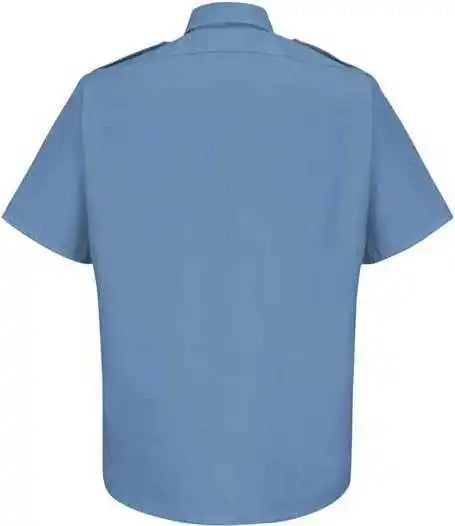 Red Kap Sp66 Short Sleeve Security Shirt Medium Blue