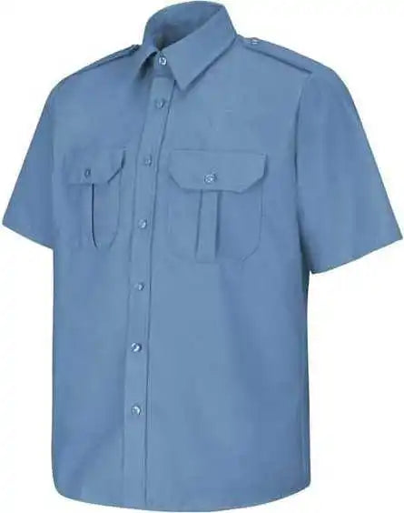 Red Kap Sp66 Short Sleeve Security Shirt Medium Blue