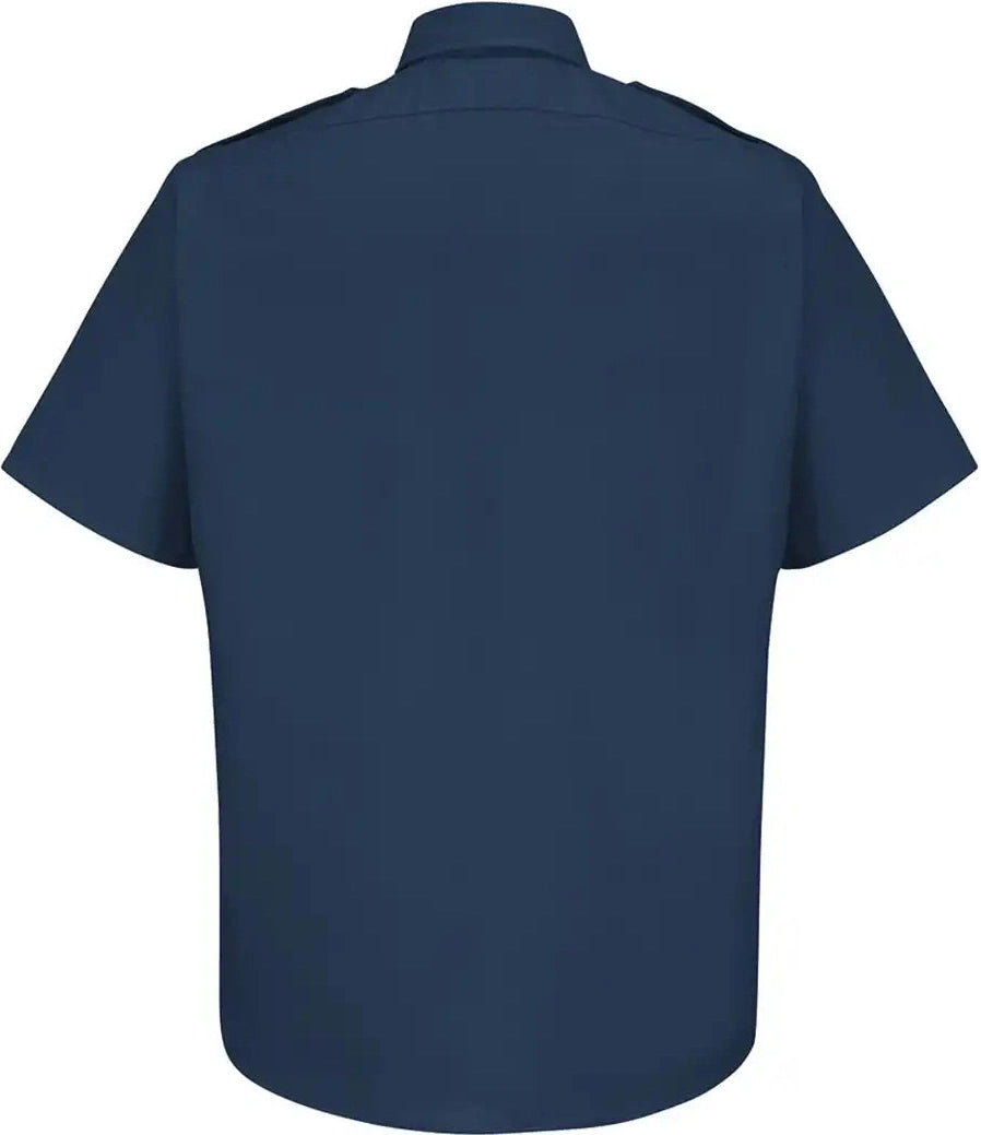 Red Kap Sp66 Short Sleeve Security Shirt - Navy - s