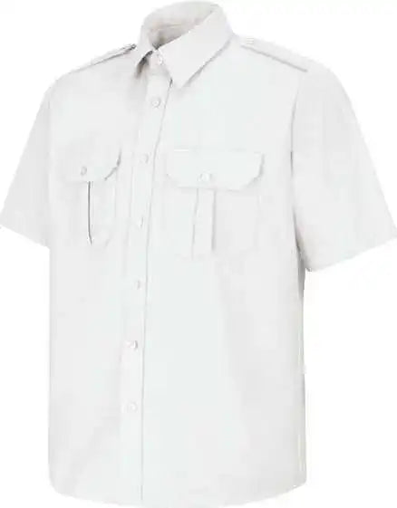 Red Kap Sp66l Short Sleeve Security Shirt Long Sizes White