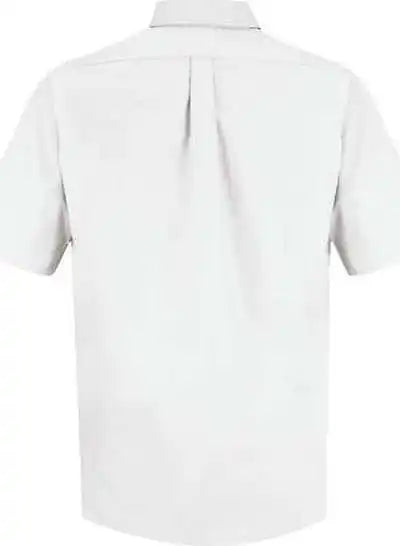 Red Kap Sp80 Poplin Short Sleeve Dress Shirt - White