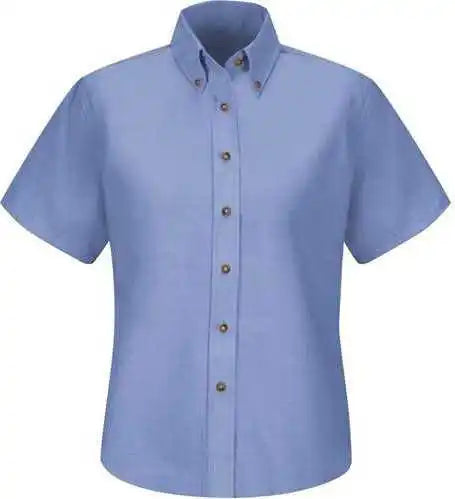 Red Kap Sp81 Women’s Poplin Dress Shirt - Light Blue