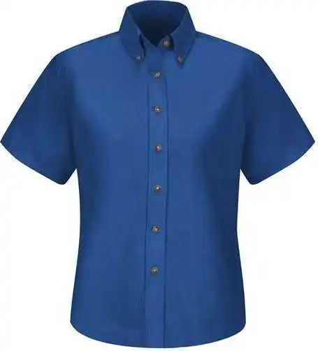 Red Kap Sp81 Women’s Poplin Dress Shirt - Royal Blue