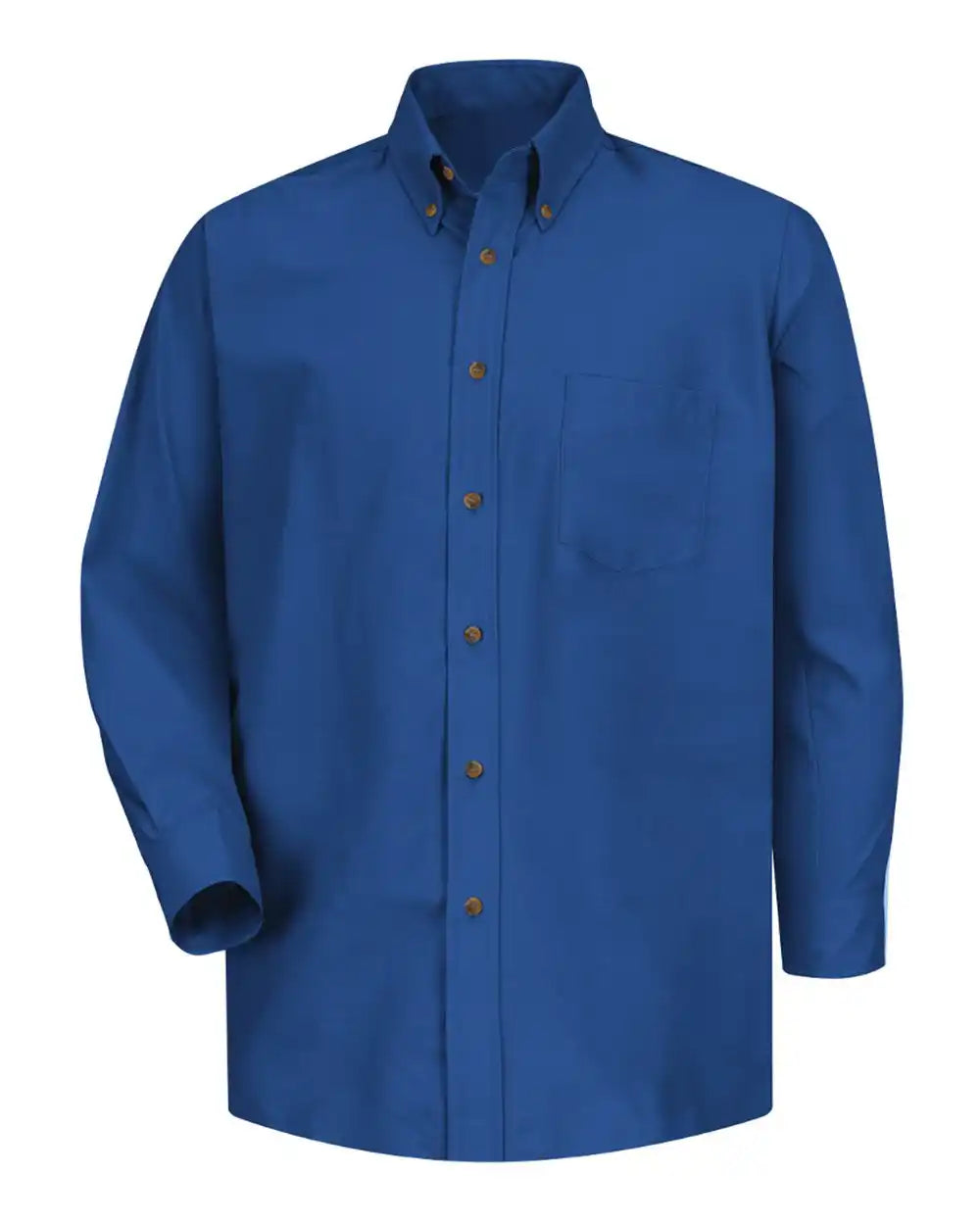 Red Kap Sp90 Poplin Dress Shirt - Royal Blue - s