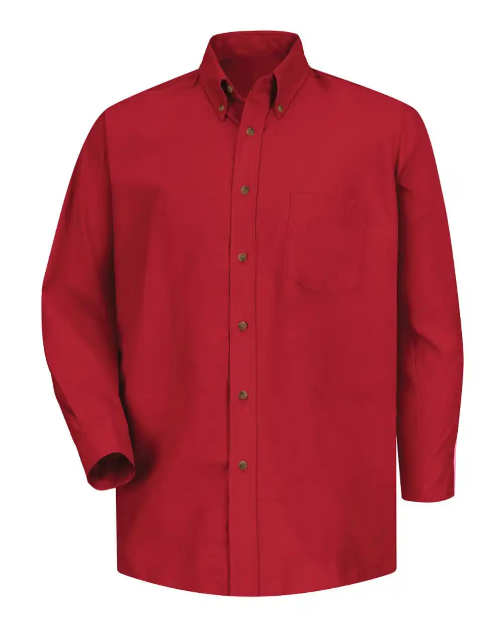 Red Kap Sp90 Poplin Dress Shirt - Sleeve 36 37 - 36/37 / l