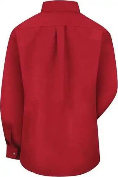 Red Kap Sp91 Women’s Long Sleeve Poplin Dress Shirt