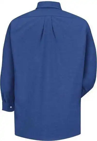 Red Kap Sr70 Executive Oxford Long Sleeve Dress Shirt - Fb-french Blue 32