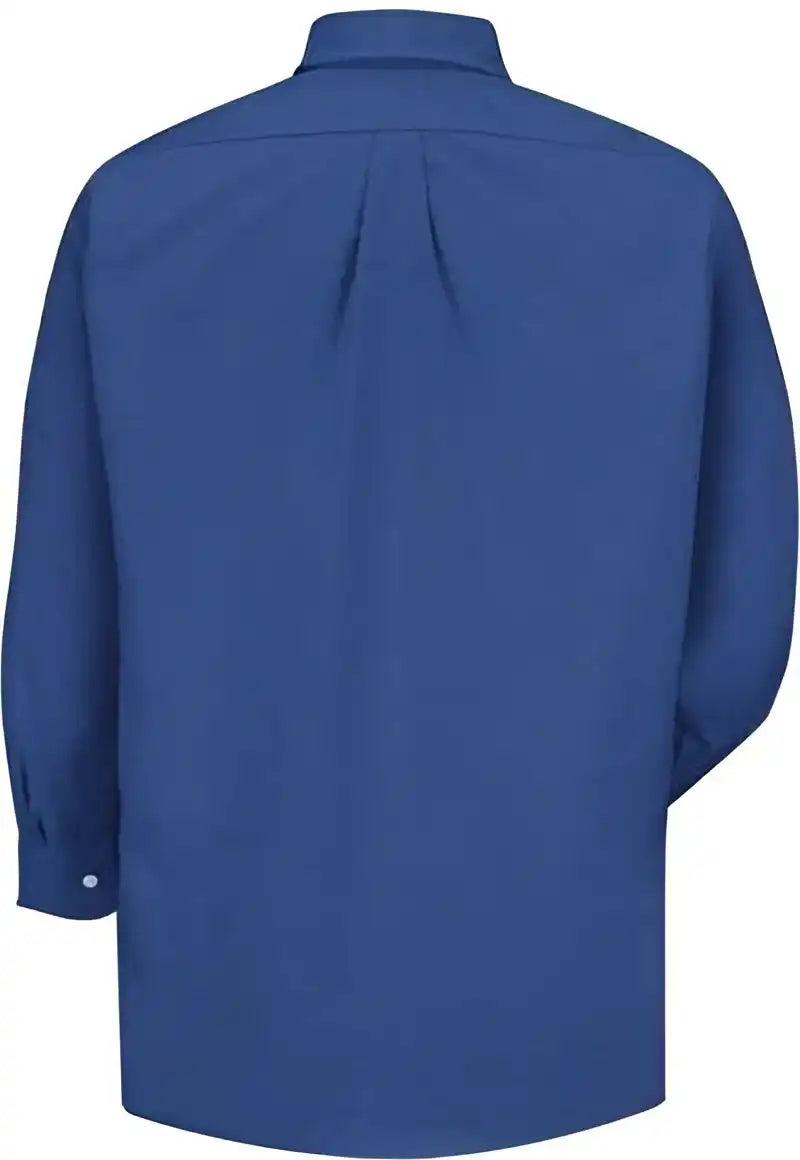 Red Kap Sr70 Executive Oxford Long Sleeve Dress Shirt Fb French Blue 35