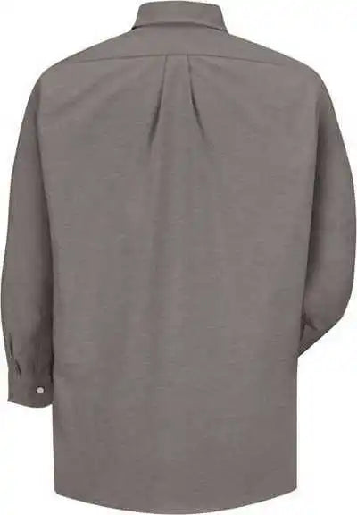 Red Kap Sr70 Executive Oxford Long Sleeve Dress Shirt - Gy-gray 32