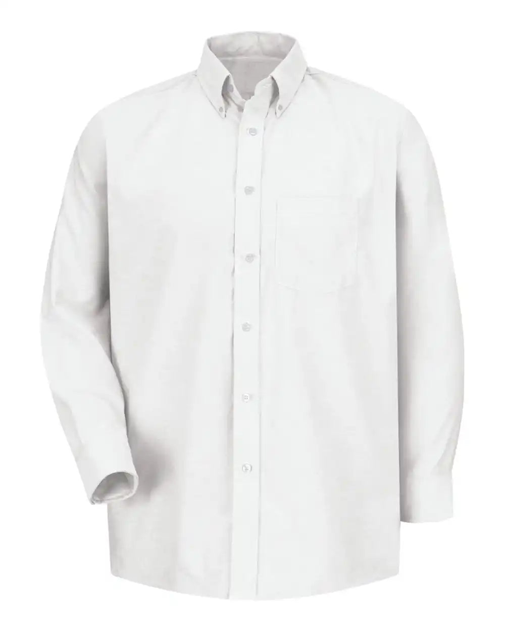 Red Kap Sr70ext Executive Oxford Dress Shirt - Additional Sizes - White 34 - 18