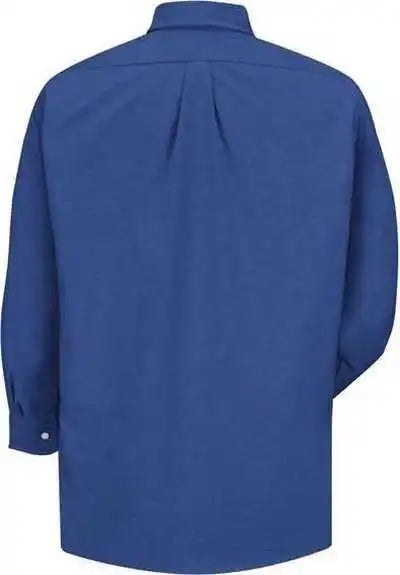 Red Kap Sr70ext Executive Oxford Long Sleeve Dress Shirt - Additional Sizes - Fb-french Blue 34