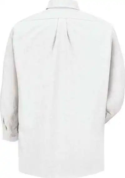 Red Kap Sr70ext Executive Oxford Long Sleeve Dress Shirt Additional Sizes White 35