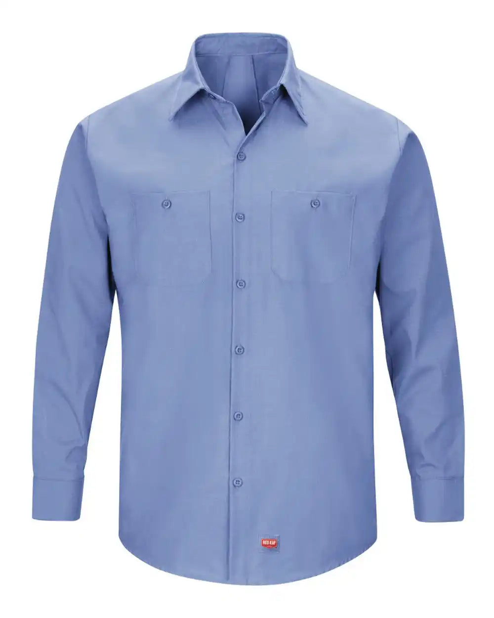 Red Kap Sx10t Mimix™ Long Sleeve Work Shirt - Tall Sizes - Light Blue - Lt