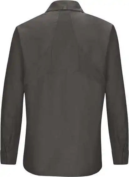 Red Kap Sx11 Women’s Long Sleeve Mimix Work Shirt Charcoal