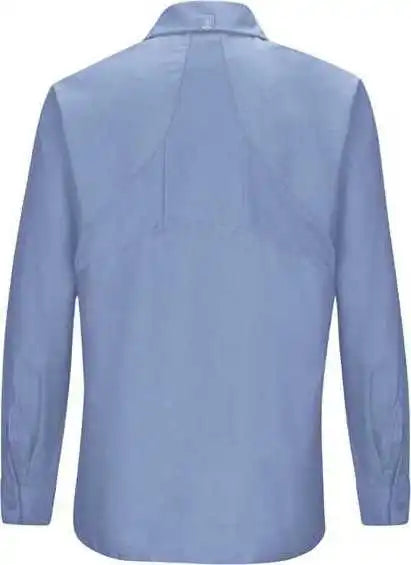 Red Kap Sx11 Women’s Long Sleeve Mimix Work Shirt - Light Blue