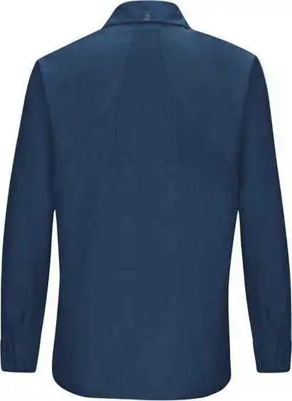 Red Kap Sx11 Women’s Long Sleeve Mimix Work Shirt - Navy
